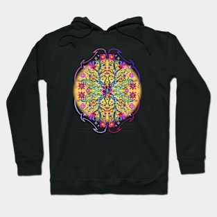 Block Lotus Hoodie